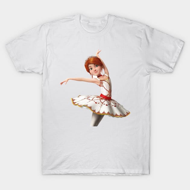 ballerina beautifull slow motion T-Shirt by contribute